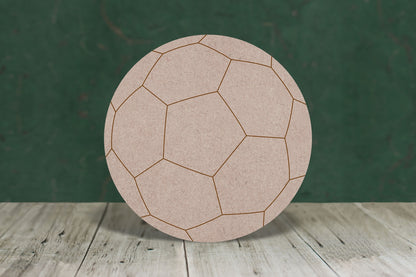 Football 1  - wooden craft blank - 3mm MDF