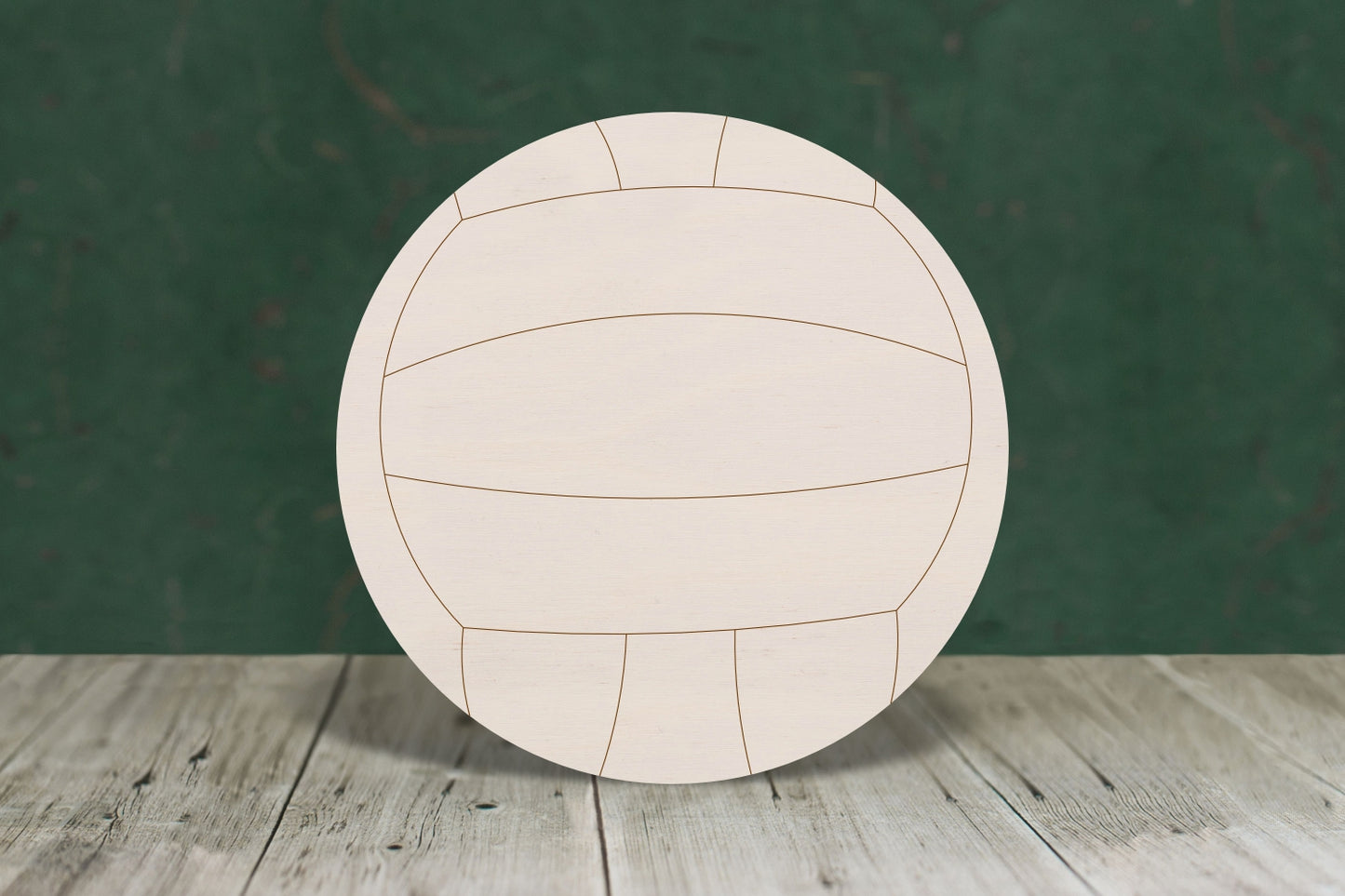 Football 2 wooden craft shape - plywood