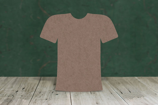 Football shirt - wooden craft shape - 2mm MDF