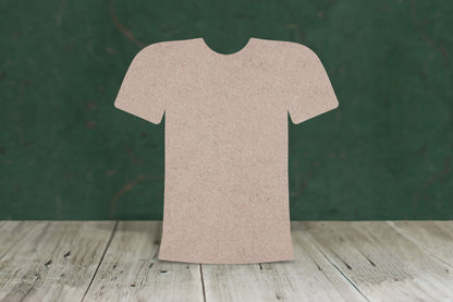 Football shirt - wooden craft cut-out - 3mm MDF