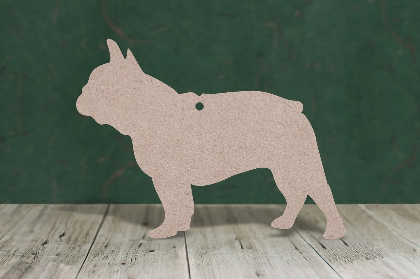 French bulldog - wooden craft cut-out - 3mm MDF