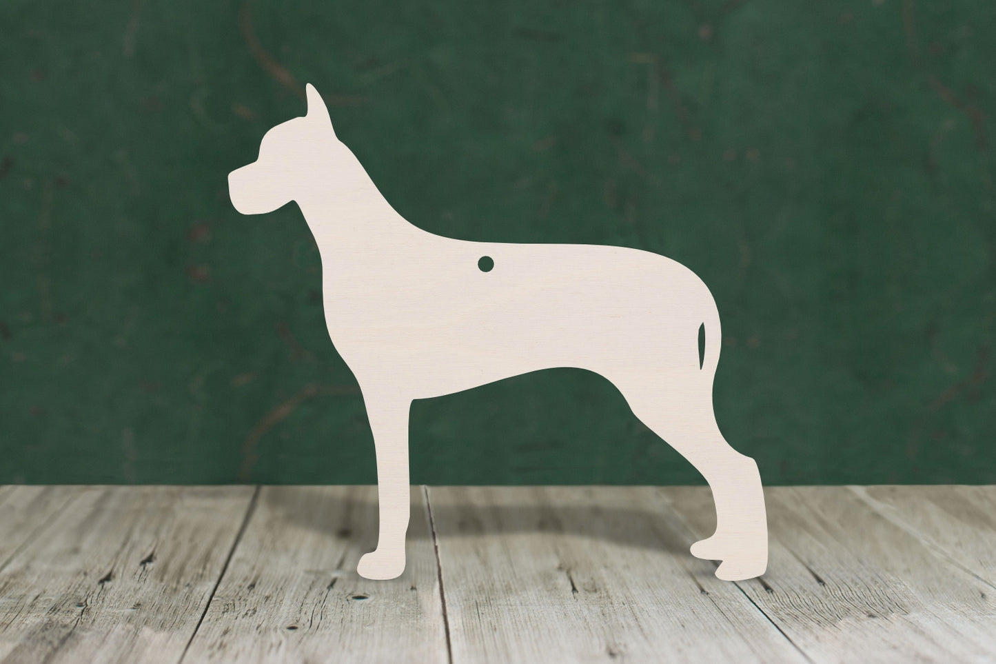 Great dane wooden craft cut out - plywood