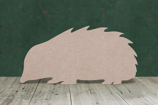 Hedgehog - wooden craft shape - 3mm MDF