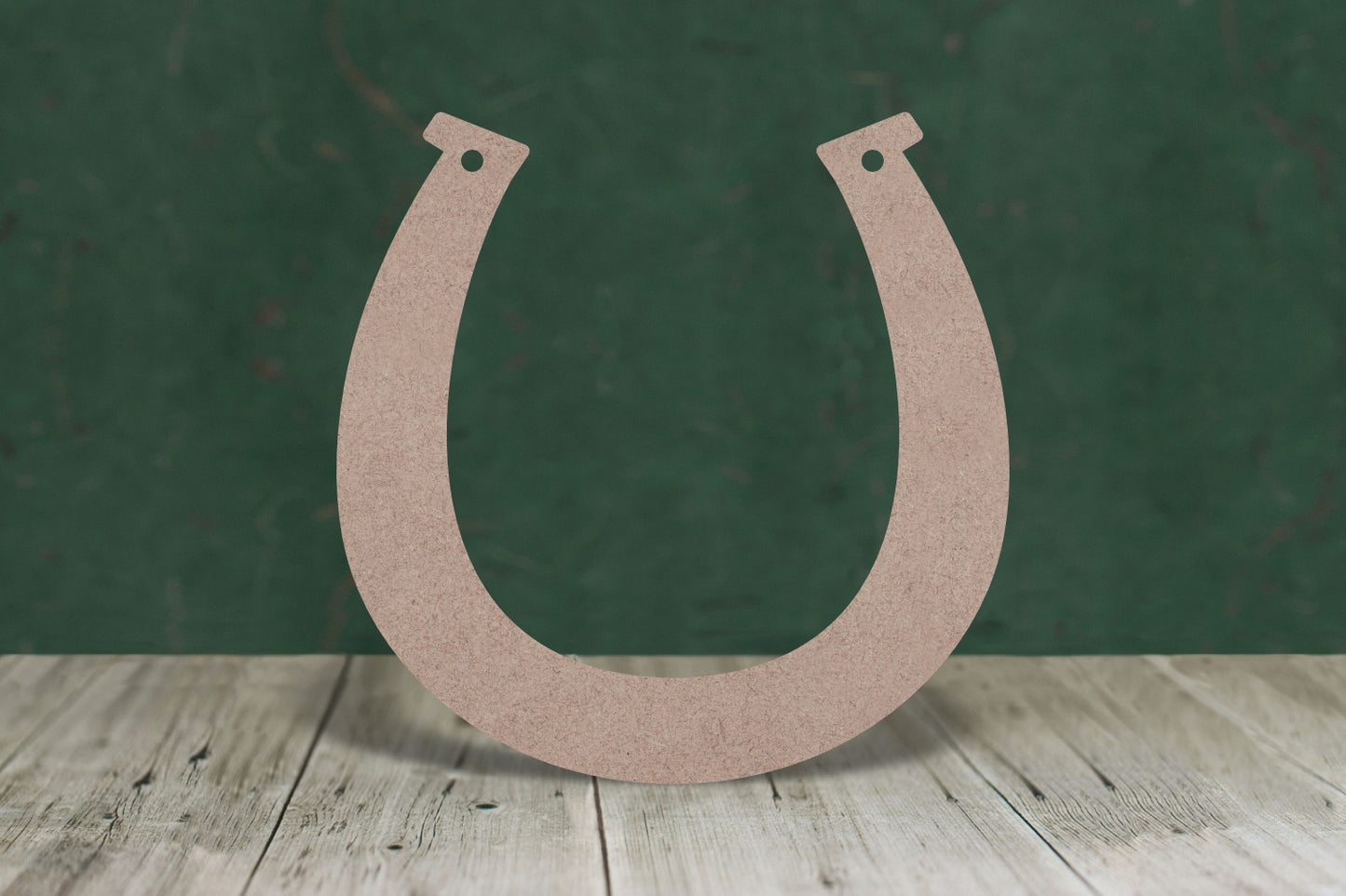 Horseshoe shape (plain) - 3mm MDF