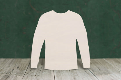 laser cut blank wooden Jumper 2 shape for craft