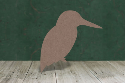 Kingfisher - wooden craft blank - 2mm MDF