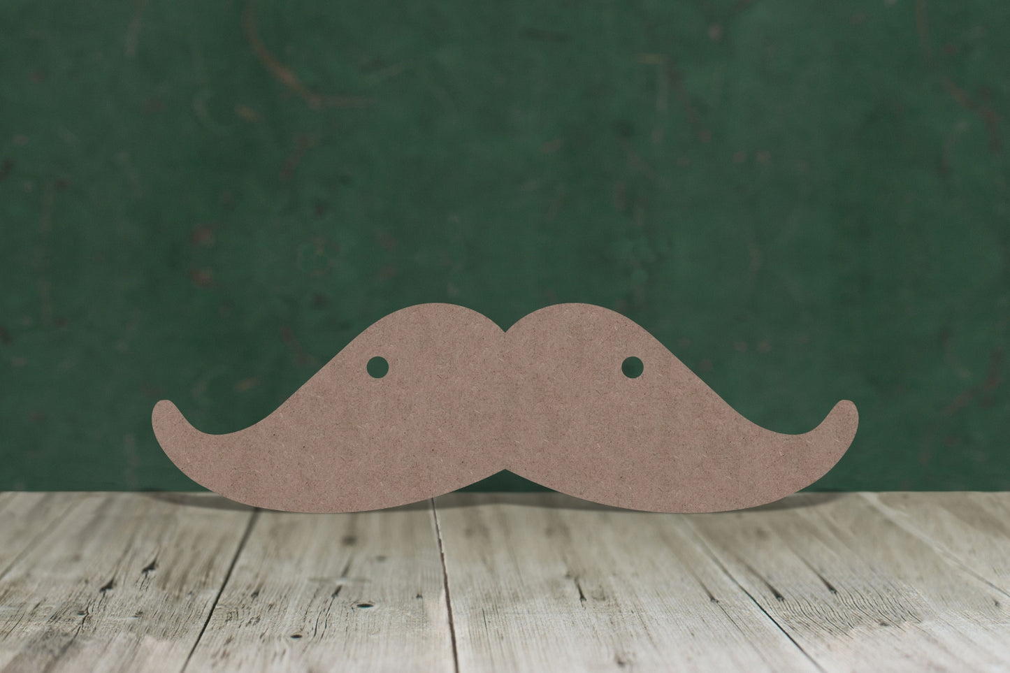 Moustache shape - 2mm MDF