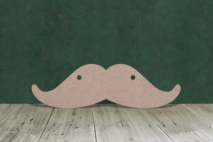 Moustache shape - 3mm MDF