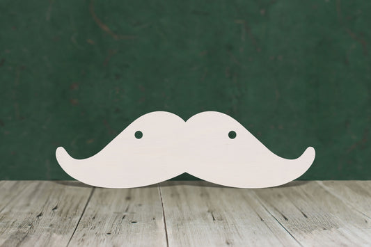 Moustache shape - 4mm Plywood