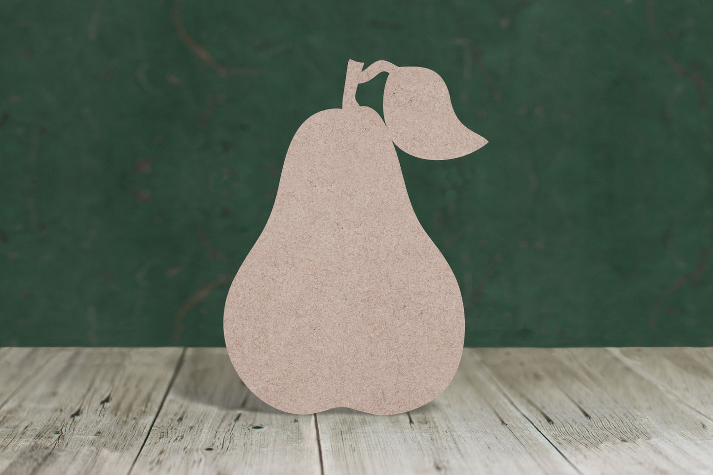 3mm MDF Pear Shapes