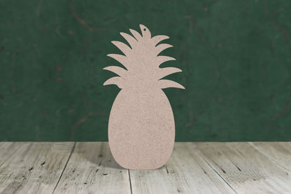 Laser cut, blank wooden Pineapple shape for craft