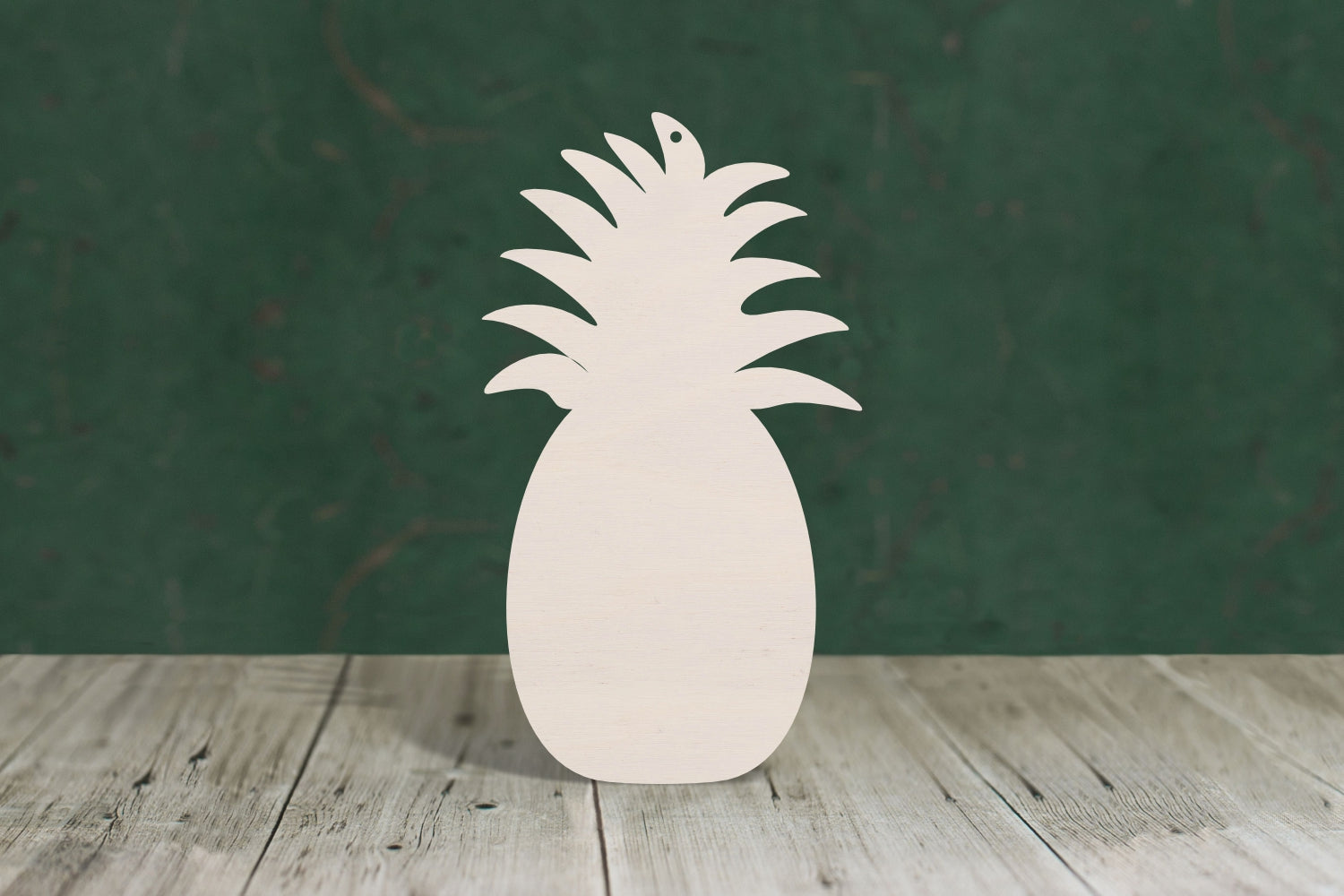 laser cut blank wooden Pineapple shape for craft