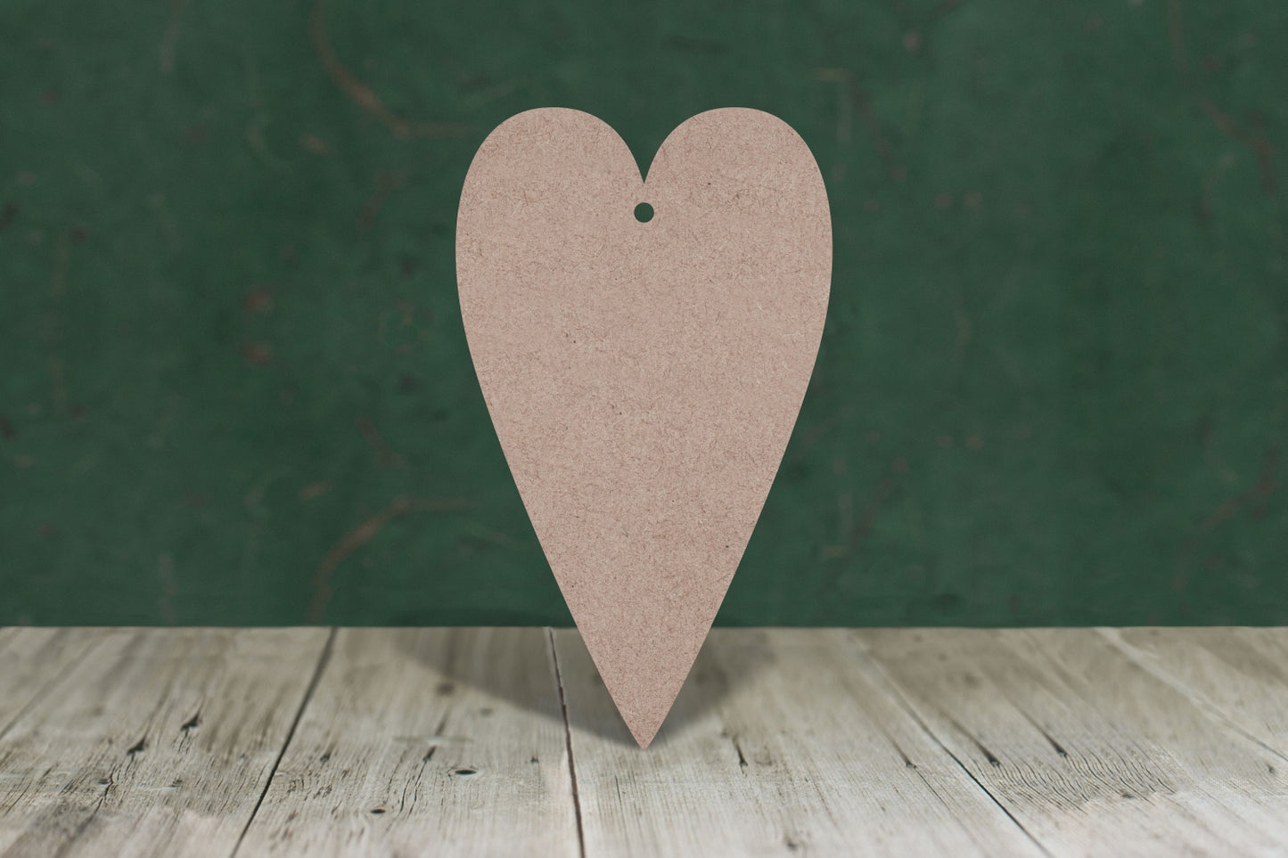 Primitive Heart (tall hearts) - 3mm MDF