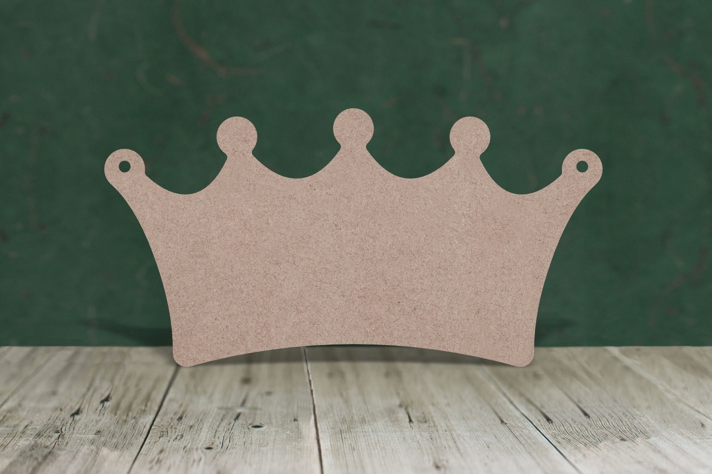 Princess crown wooden cutout - 3mm MDF