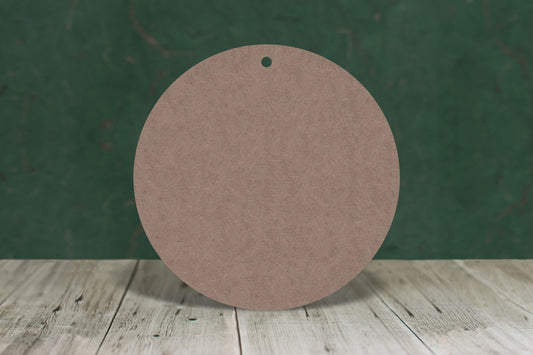 Round/circle key fob blank - 2mm MDF