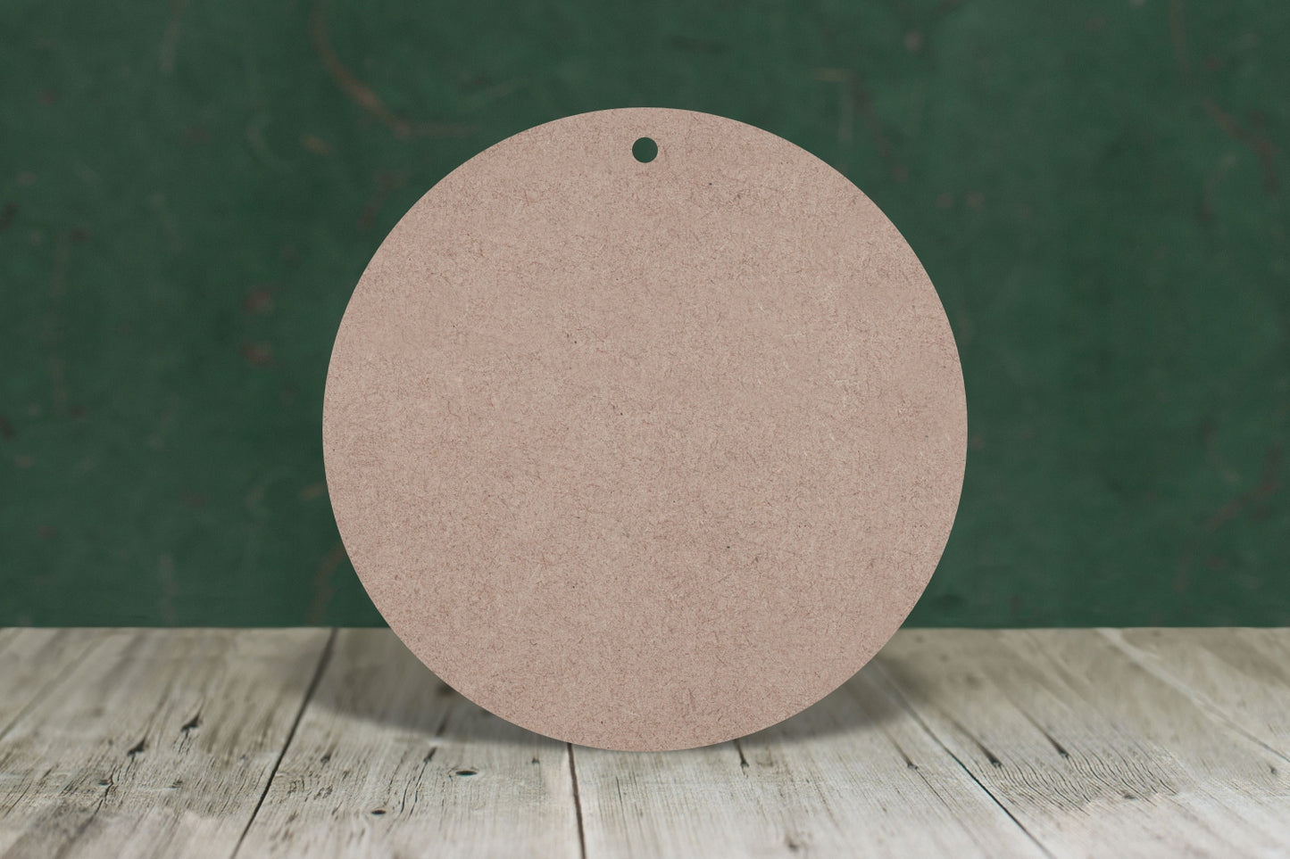 Round/circle key fob blank - 3mm MDF