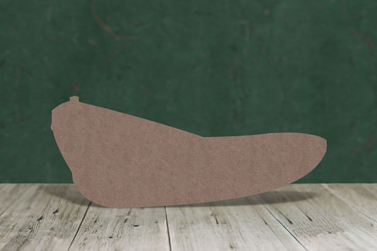 Laser cut, blank wooden Rowing boat 1 shape for craft