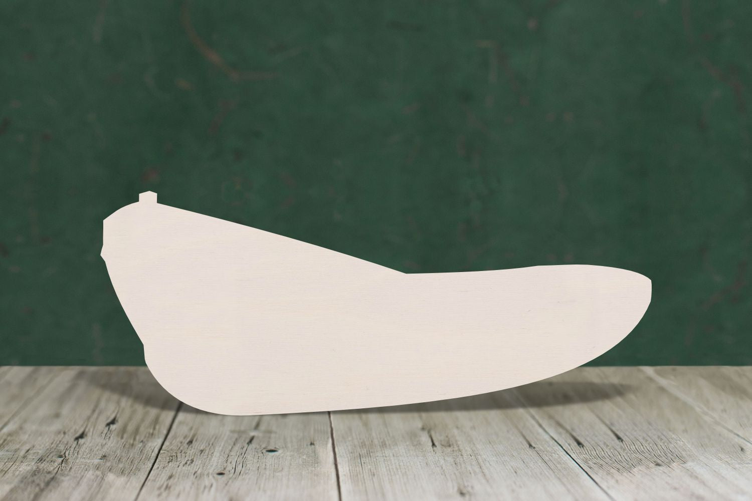 laser cut blank wooden Rowing boat 1 shape for craft