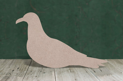 Seagull with no legs - wooden craft shape - 3mm MDF