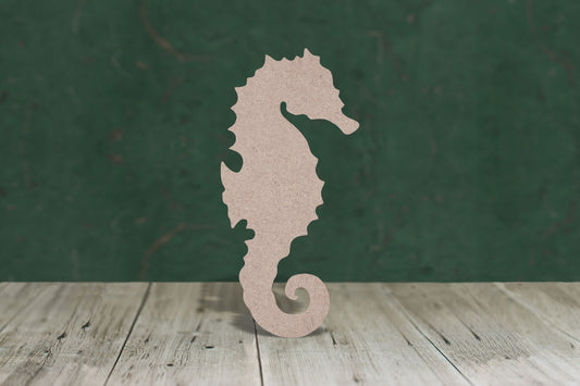 seahorse - wooden craft shape - 3mm MDF