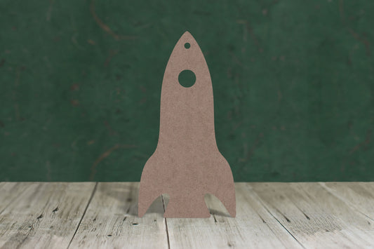 Space Rocket shape- 2mm MDF