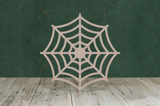 Laser cut, blank wooden Spiders web shape for craft