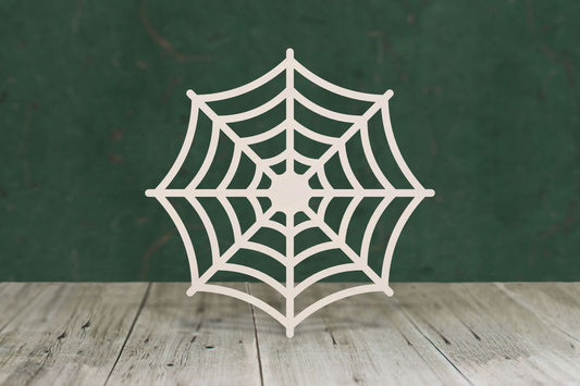 laser cut blank wooden Spiders web shape for craft