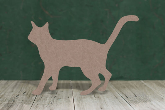 Standing pussy cat - 2mm MDF