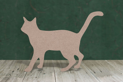 Standing pussy cat - 3mm MDF