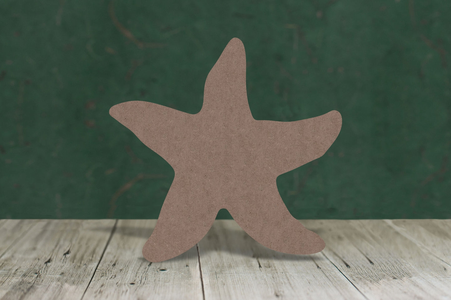 Starfish - wooden craft cut-out - 2mm MDF