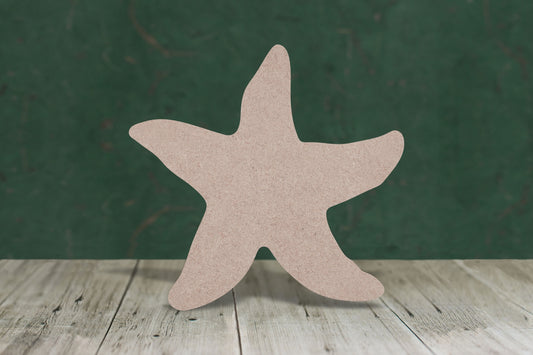 Starfish - wooden craft shape - 3mm MDF