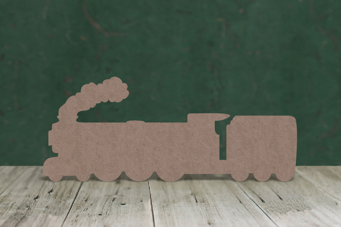 Steam Train (plain) - 2mm MDF