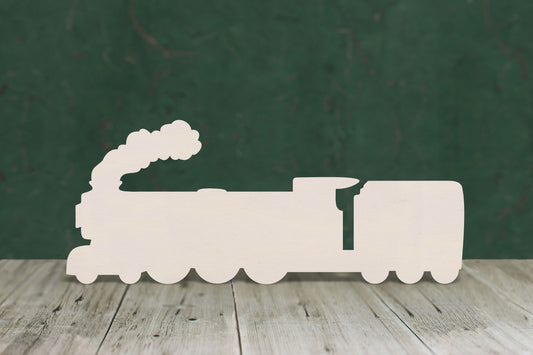 Steam Train (plain) - 4mm Plywood