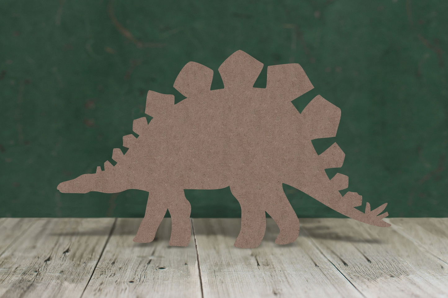 Stegosaurus dinosaur - wooden craft cut-out - 2mm MDF