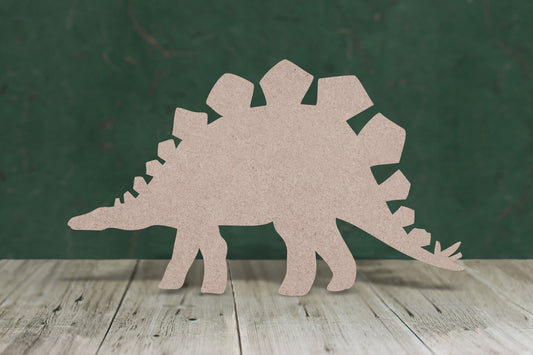 Stegosaurus dinosaur - wooden craft shape - 3mm MDF