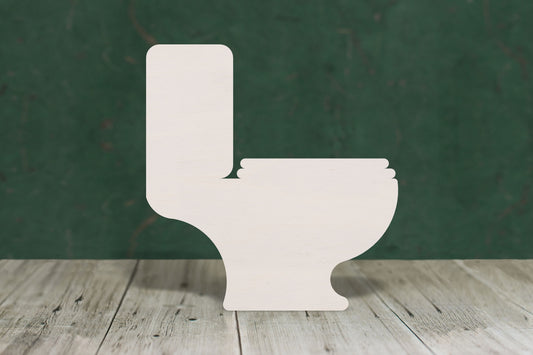 Toilet wooden craft blank - 4mm Plywood