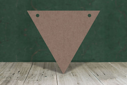 Laser cut, blank wooden Triangle with 3 equal sides shape for craft