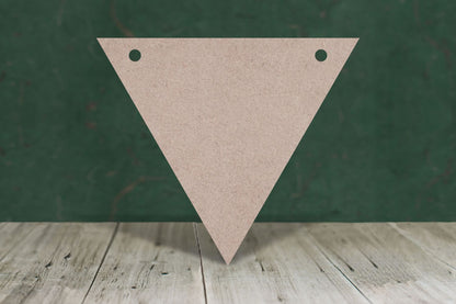 Laser cut, blank wooden Triangle with 3 equal sides shape for craft