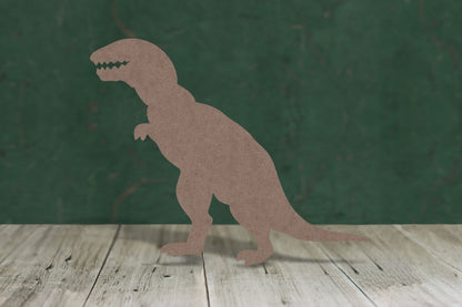 Tyrannosaurus dinosaur - wooden craft cut-out - 2mm MDF