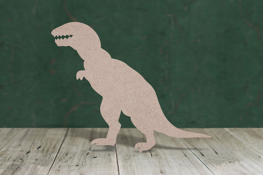 Tyrannosaurus dinosaur - wooden craft shape - 3mm MDF