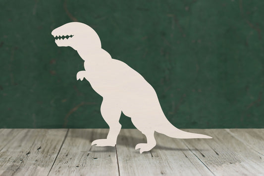 Tyrannosaurus dinosaur wooden craft blank - plywood