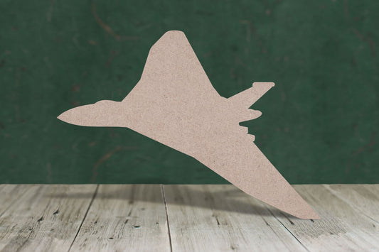 Vulcan plane side view cut from 3mm thick mdf