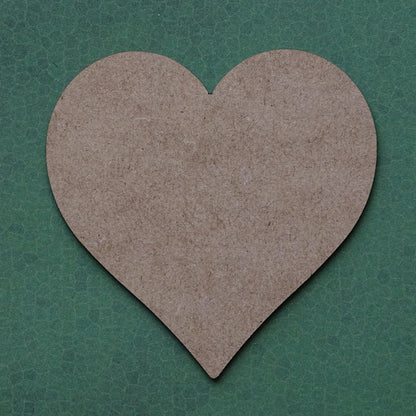 Heart Shapes - 2mm MDF