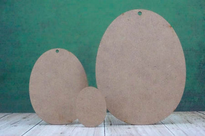 Egg shapes - 2mm MDF