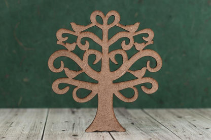 2mm MDF Family Tree Cut Out